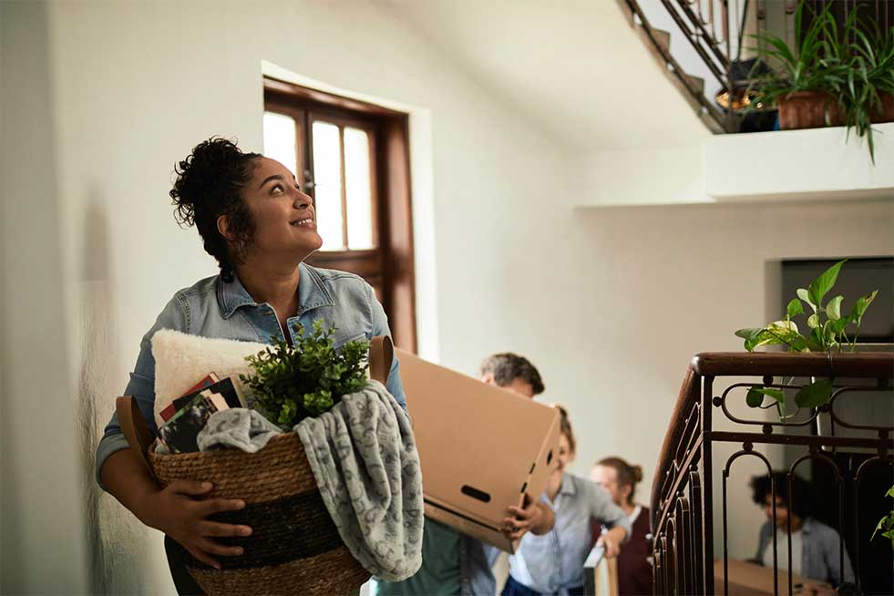 people moving boxes